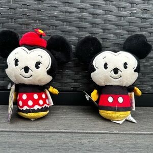 Hallmark itty bitty Mickey and Minnie Mouse
